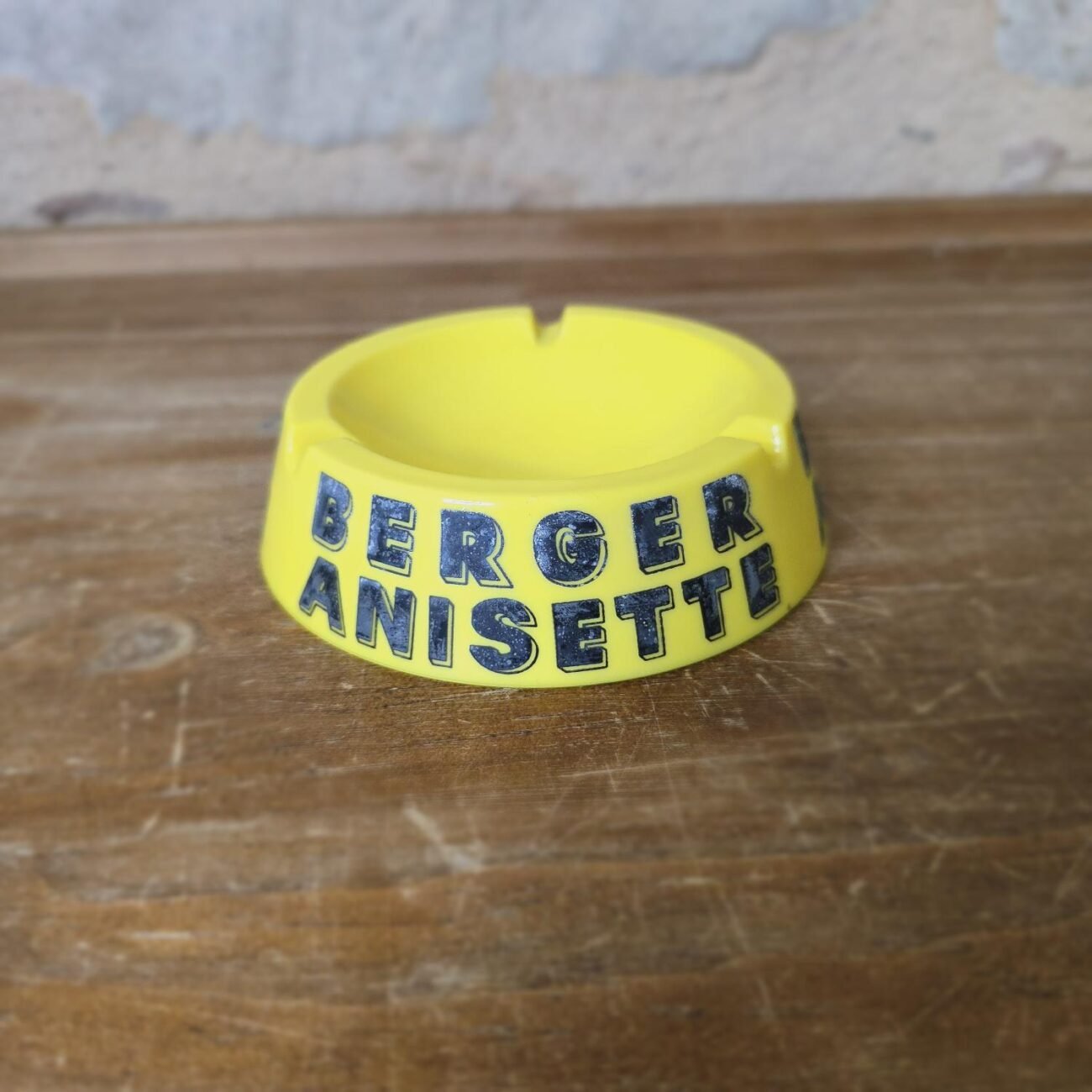 Cendrier publicitaire bistrot, Jaune Soleil – Image 4
