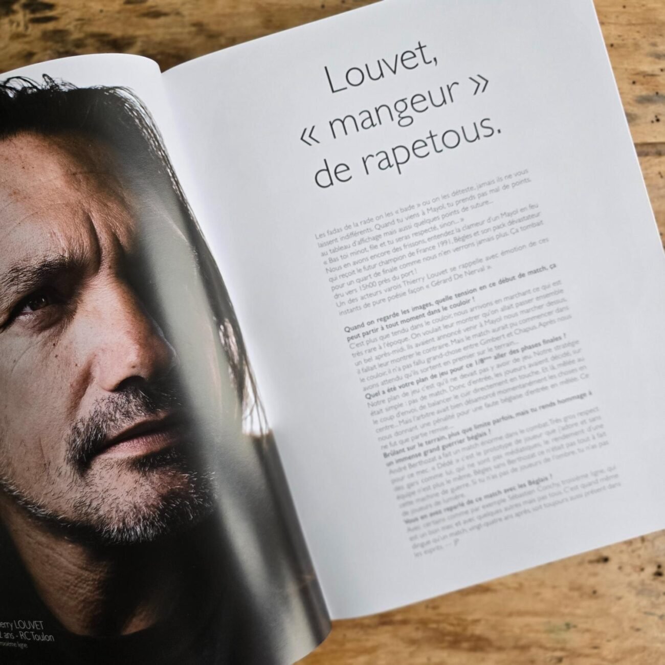 Livre "Gueules du Rugby", 2015 – Image 9