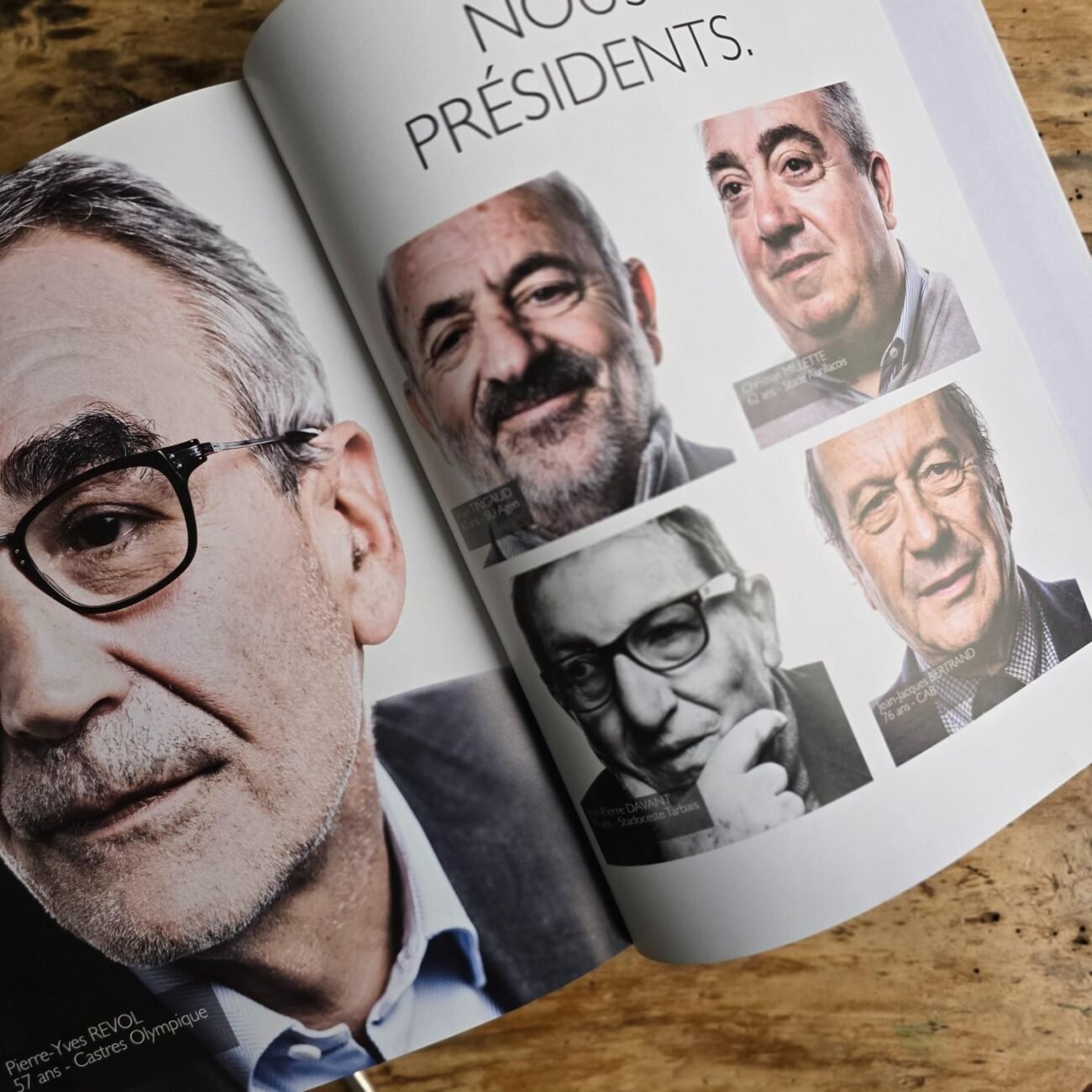Livre "Gueules du Rugby", 2015 – Image 17