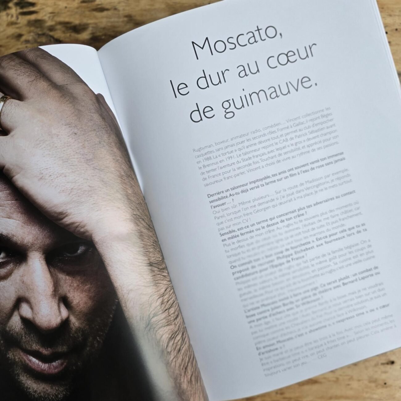 Livre "Gueules du Rugby", 2015 – Image 19