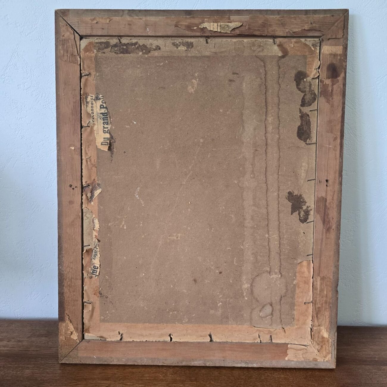 Chromolithographie sous verre – Ange gardien – Image 14