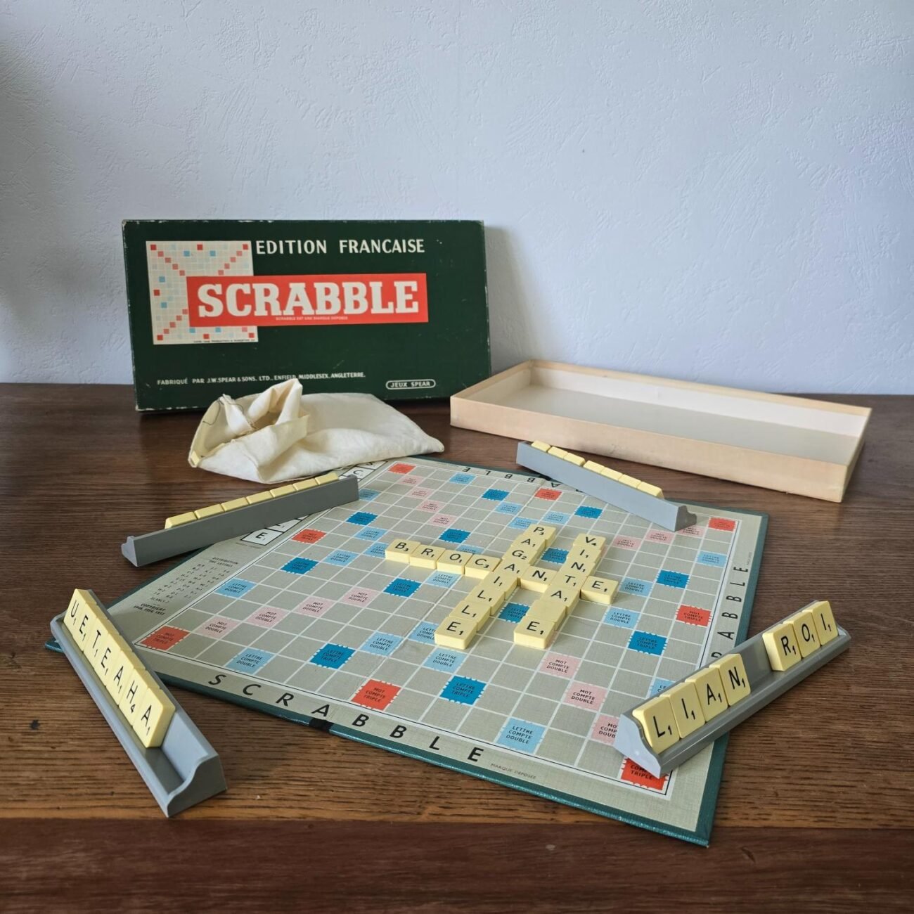 Scrabble – Édition Française – Années 1950