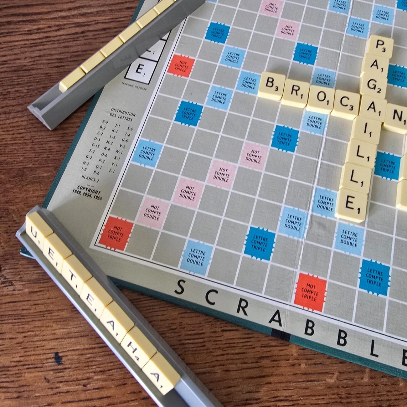 Scrabble – Édition Française – Années 1950 – Image 3