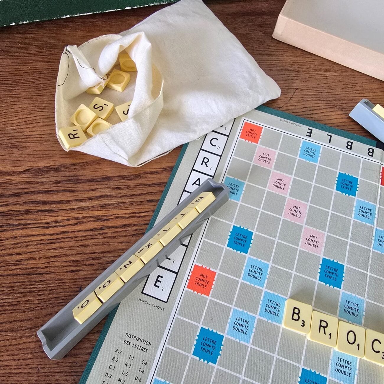 Scrabble – Édition Française – Années 1950 – Image 4