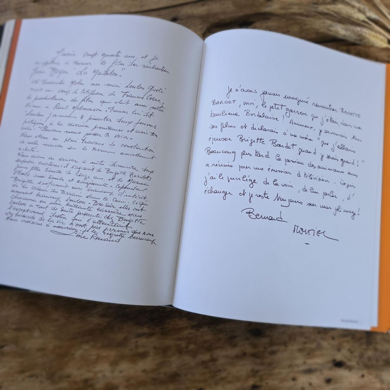 Livre d'or "Brigitte Bardot", extrait N°4